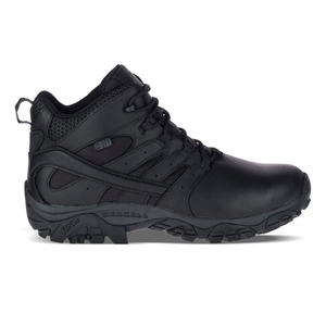 Bottes de Securite Merrell Moab 2 Mid Tactical Response Waterproof Noir Homme | I.K.XCKM